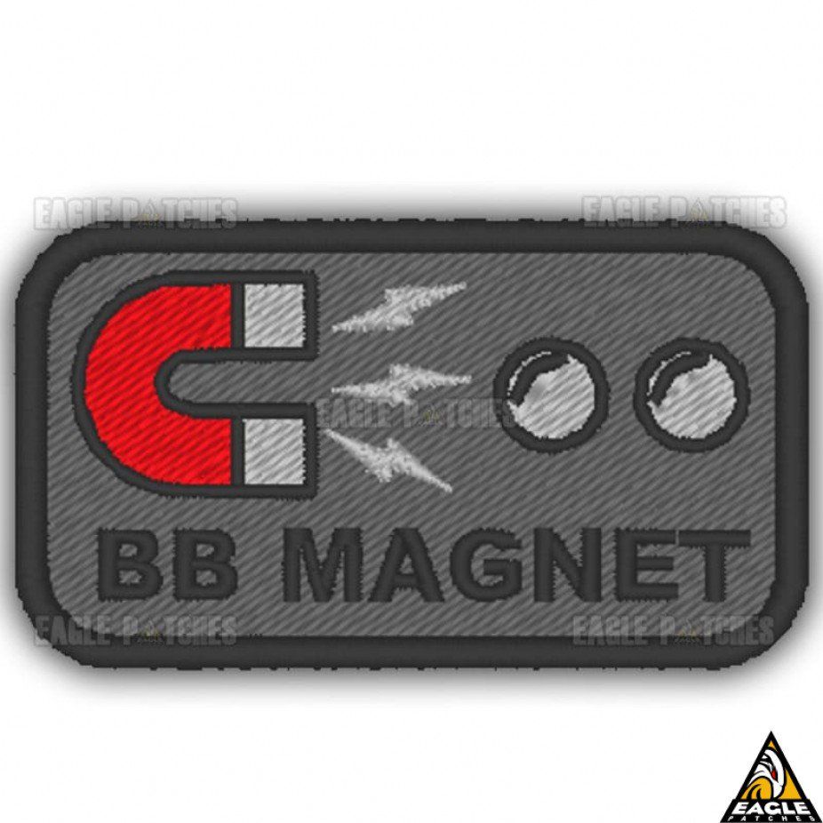 Patch Eagle Patches Bordado BB Magnet - 5cm