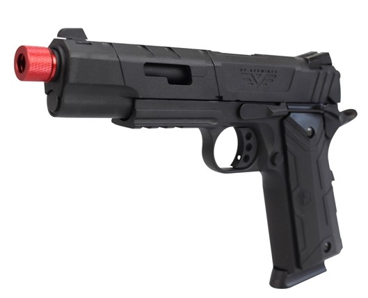 Pistola Airsoft Redwings Black Rossi Blowback 6mm