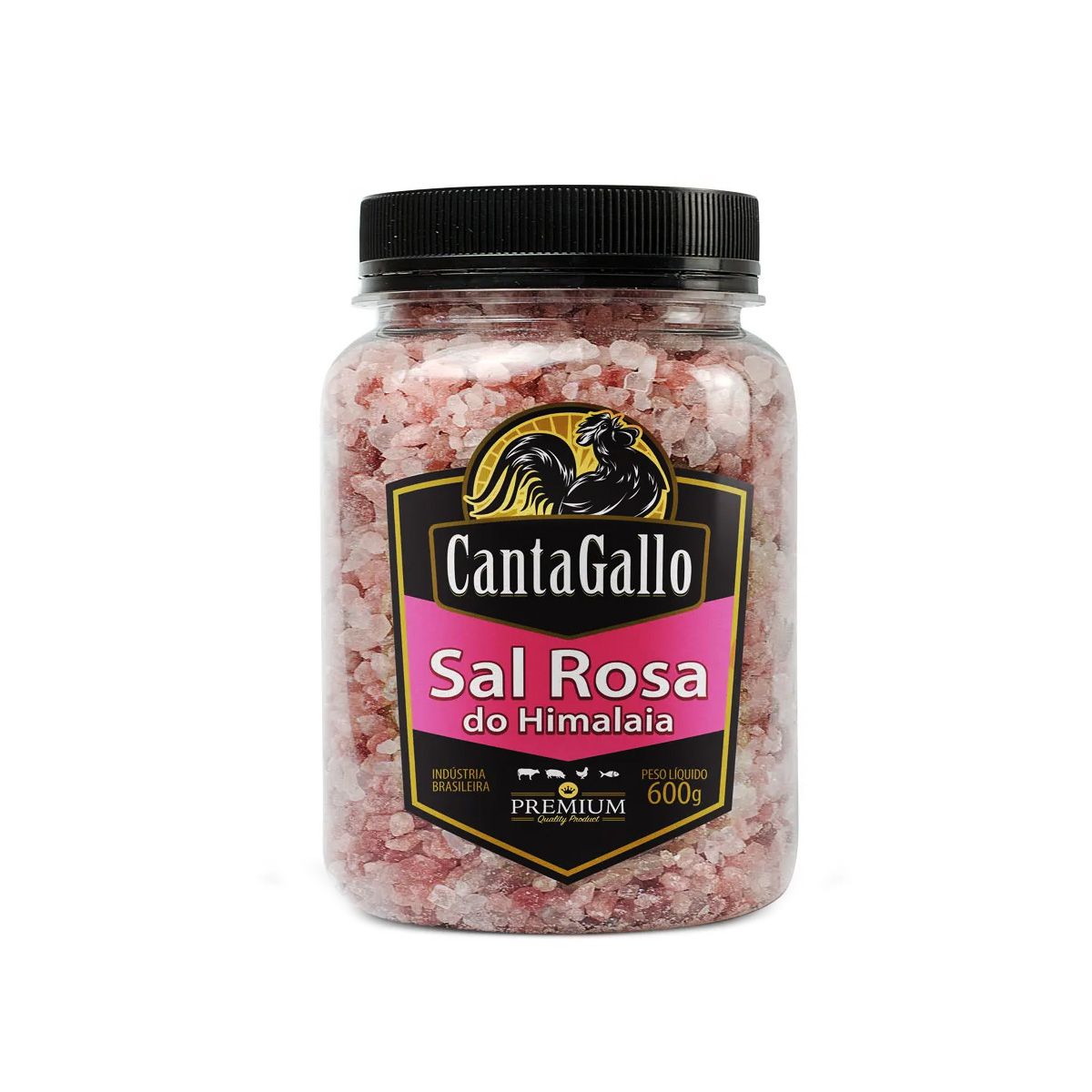 Sal Rosa CantaGallo do Himalaia Grosso Premium 600g