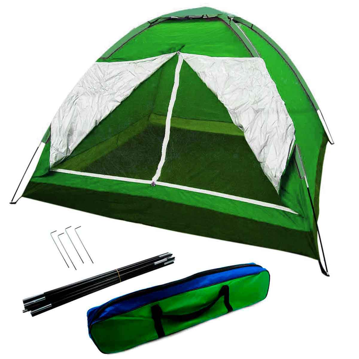 Barraca Camping 4 Pessoas Iglu Tenda Acampamento Bolsa