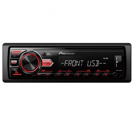 Auto Radio USB/AM/FM MVH-98UB Preto Pioneer