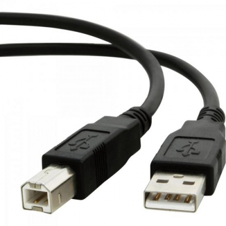 Cabo de Dados USB 2.0 a Macho X USB 2.0 B Macho 1,8M CBUS0007 Preto STORM