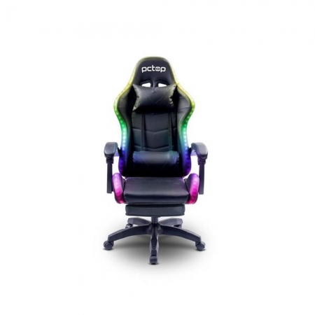 Cadeira Gamer PCTOP Starlight RGB Preta C/ Descanco de PE - R1006E