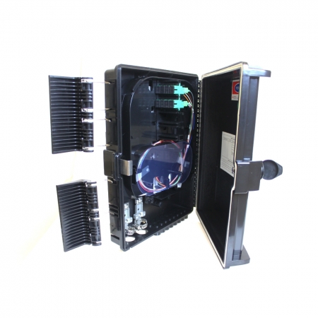 Caixa de Atendimento Optico EVUS com Splitter 1X8 APC