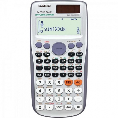 Calculadora Cientifica 417 Funcoes FX-991ES PLUS Branca Casio