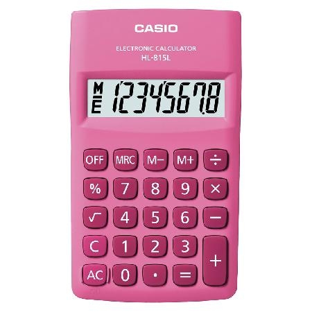 Calculadora de Bolso 8 Digitos HL-815L-PK-S Rosa