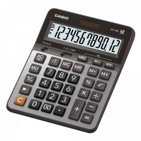 Calculadora de Mesa 12 Digitos GX-120B Prata Casio