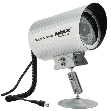 Camera Multitoc CCD Color IR100 1/ 3 SHARP 420 Linhas 100MTS