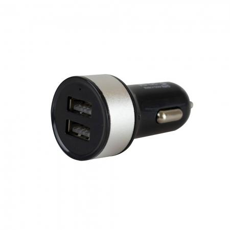 Carregador USB EVUS para Carro com LED 5V 2A