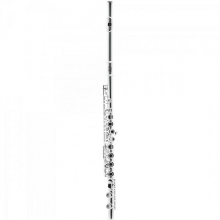 Flauta Transversal C HFL-5237S Prateada Harmonics