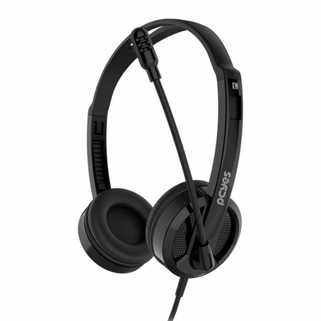 Headset Office HB300 Driver 30MM C/ Cabo P2 3.5MM - PHB300