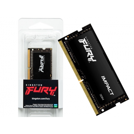 Memoria Notebook DDR4 Memoria KF426S15IB/8 8GB DDR4 2666MHZ CL15 Sodimm FURY IMPACT