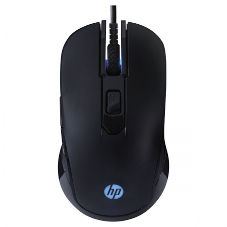 Mouse Gamer HP - M200 BLACK - 1000 / 2400 DPI