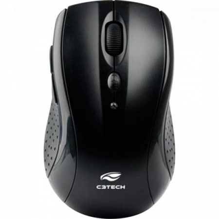 Mouse sem Fio 1600DPI M-W012BK Preto C3TECH (7898555214026)