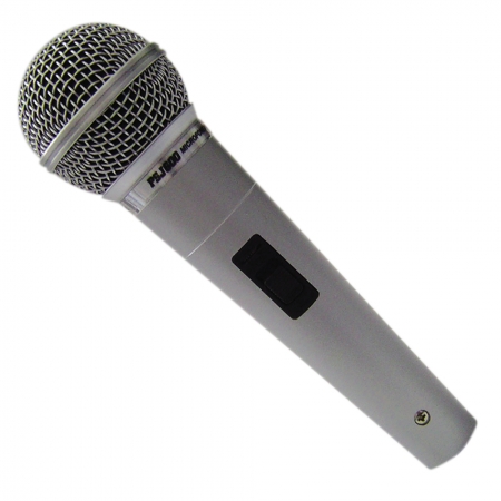 Paulispar Microfone PROF. PSJ-600 Prata 600-OHMZ Cardioide