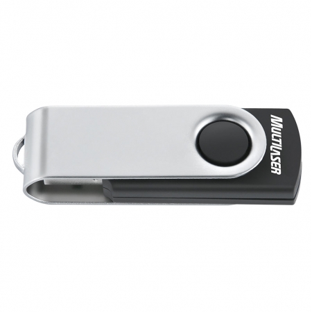 Pen Drive Multilaser PD589 TWIST2 32 GB USB Preto