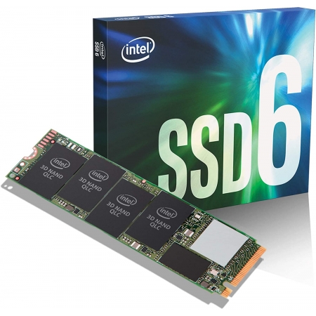 SSD INTEL 660P Series 512GB M.2 NVME Pcie 3.0X4 Leitura 1800 MB/S Gravação 1800 MB/S - SSDPEKNW512G8X1