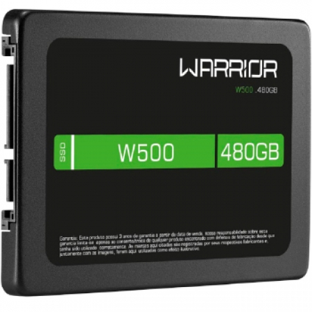 SSD Warrior 480GB 2,5P SATA W500 - SS410
