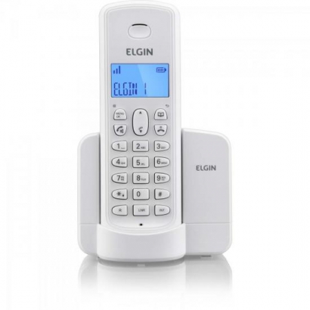 Telefone sem Fio com ID TSF-8001 Branco ELGIN