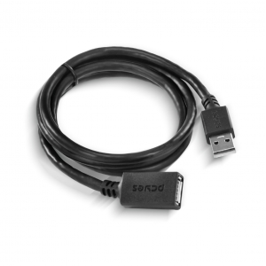 Cabo Extensor USB a 2.0 Macho para USB a 2.0 Femea 28AWG Puro Cobre 1 Metro - PUAMF2-1