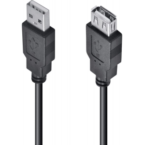 Cabo USB a Macho X USB a Femea 2.0 - 3M Extensor - UAMAF-3