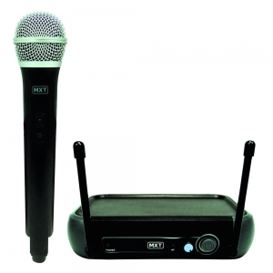 Microfone sem Fio MXT UHF202/201 Frequencia 686.1MHZ