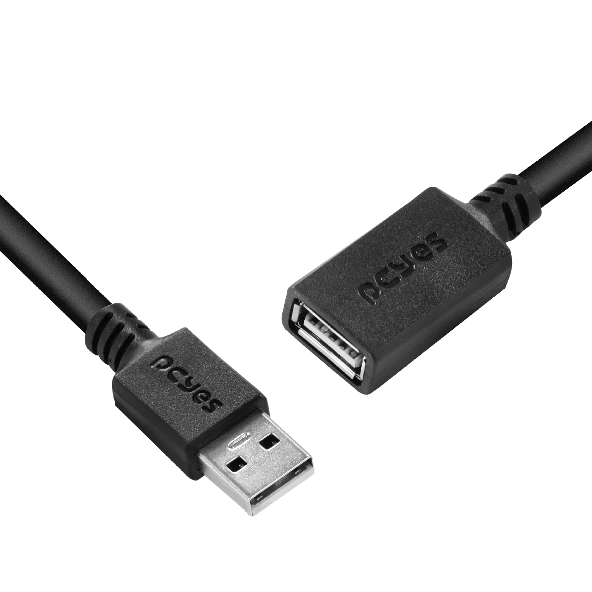 Cabo Extensor USB a 2.0 Macho para USB a 2.0 Femea 28AWG Puro Cobre 1 Metro - PUAMF2-1