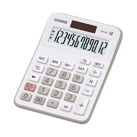 Calculadora de Mesa MX-12B-WE-DC Branca