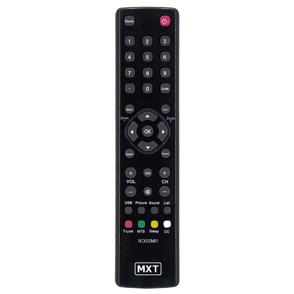Controle Remoto MXT 1304 TV Philco LED RC3000M01 PH32_ PH46M