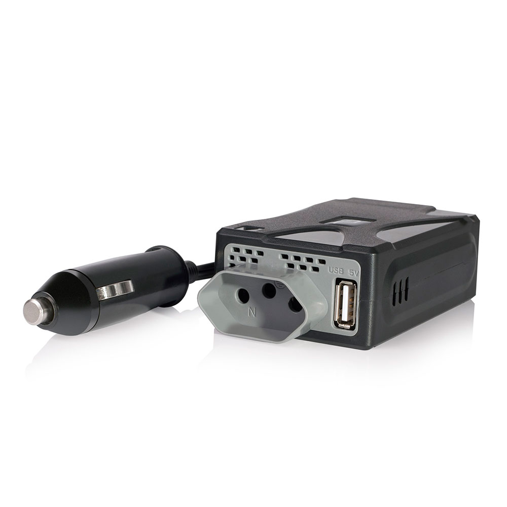 Inversor de Potencia AU900 Multilaser 150 W 110 VOLTS com USB