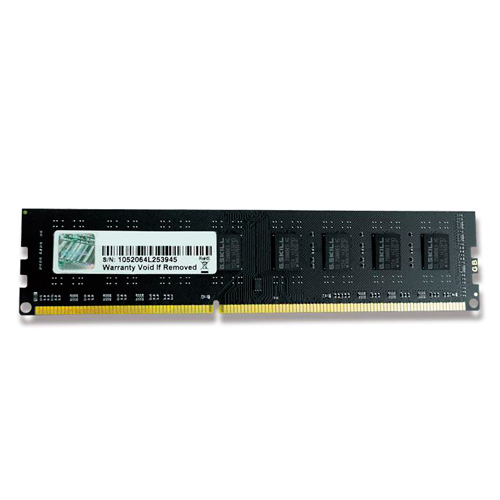 Memoria G.SKILL Value 8GB (1X8GB) 240P DDR3 1600 (PC3 12800) F3-1600C11S-8GNT