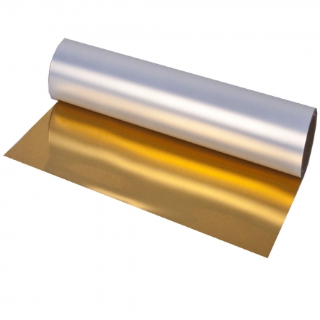 Vinil Adesivo Ouro Metalico Silhouette - 30 CM x 1mt