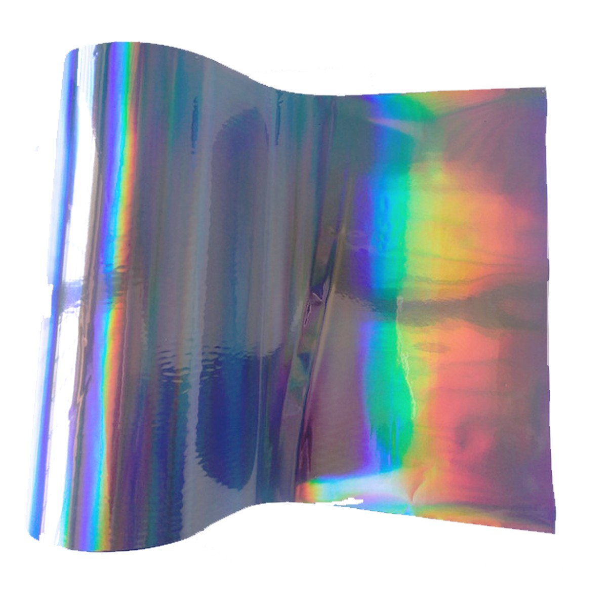 Foil Holografico Prata - Americano - 30 cm largura