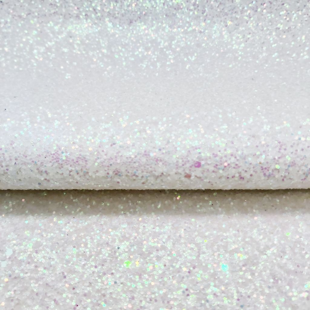 Lonita Glitter Branca - Furta Cor - Sublimação 65 Cm
