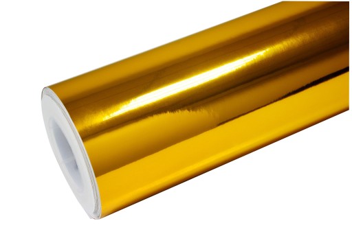 Vinil Adesivo Ouro Metalico Silhouette - 30 CM x 10mt