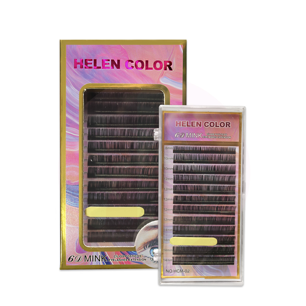 Cílios Helen Color 0.15D Mix - Ímpar