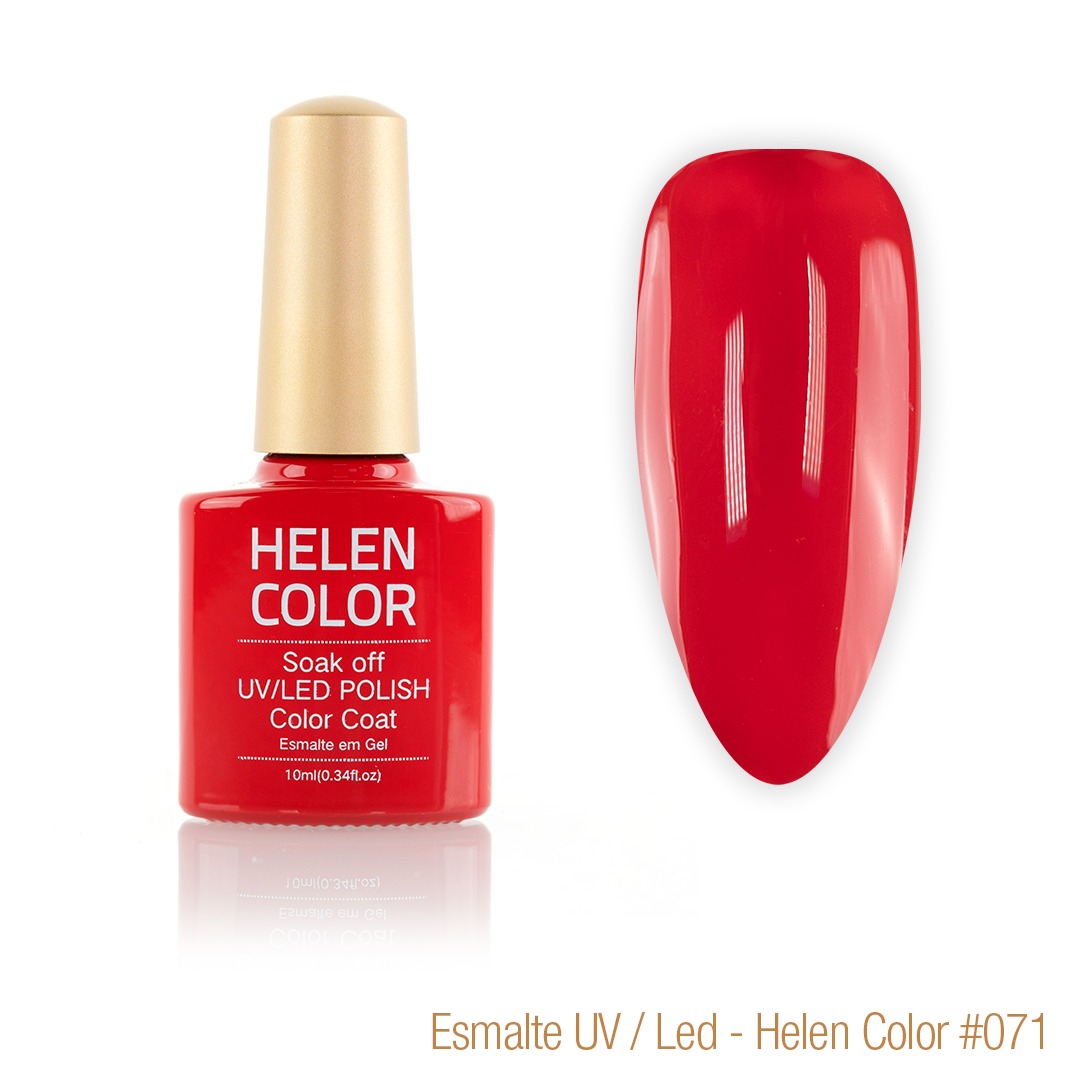 Esmalte Gel UV Helen Color - Vermelho #71
