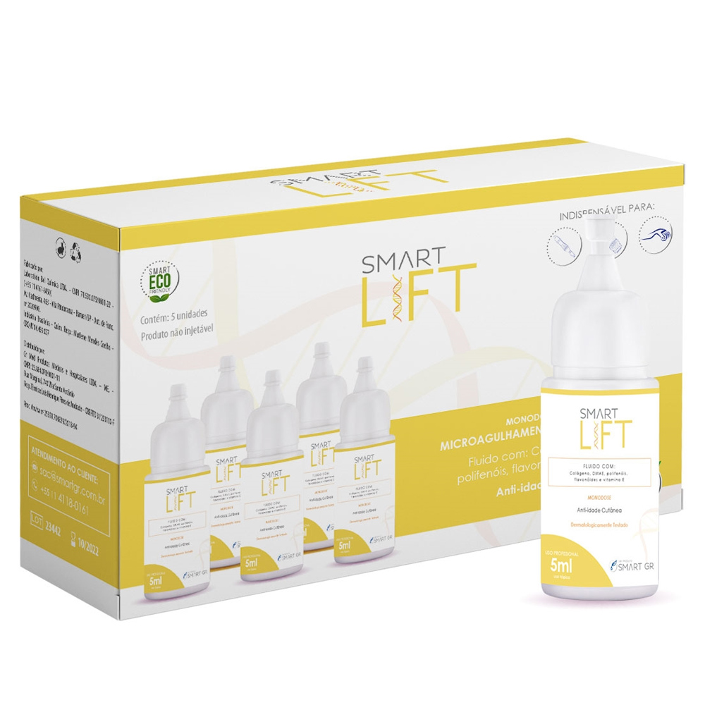 Smart Lift - Anti-idade Cutâneo - 5 mL c/ 5