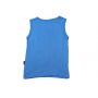 Camiseta Regata Azul Vintage Race Cachorrinho Kyly - Foto 2