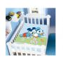 Cobertor de Bebe Mickey Azul Amiguinhos - Foto 0