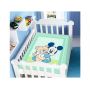 Cobertor de Bebe Mickey Azul Baby Boy - Foto 1