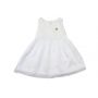 Vestido Regata Branco Florido Milton - Foto 0