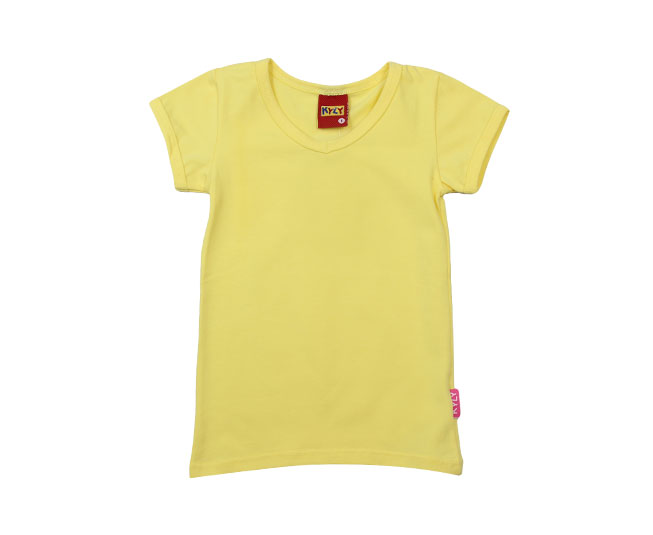 Camiseta Feminina Amarela Kyly - Foto 0