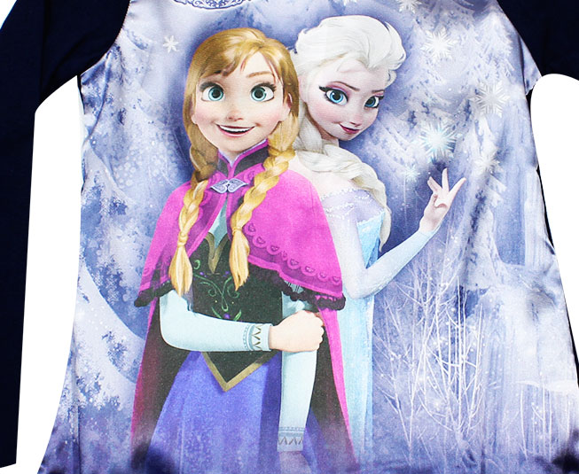 Camiseta Manga Longa Disney Frozen Brandili - Foto 1