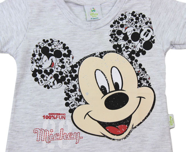 Camiseta Mickey Disney Baby Brandili - Foto 1