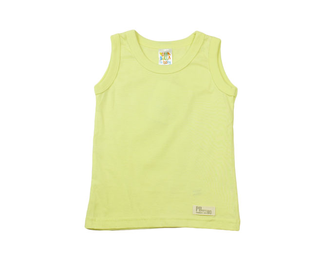 Camiseta Masculina Regata Amarela Pulla Bulla - Foto 0