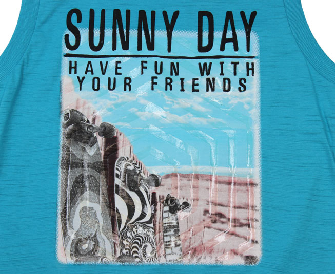 Camiseta Regata Masculina Sunny Day Brandili - Foto 1