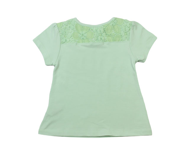 Camiseta Verde Marinho Detalhes de Flores Milon - Foto 2