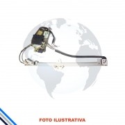 Maquina de  Vidro Pt Tras Dir Elet C/mot Volkswagen Santana/quantum 4pts 1997-2006