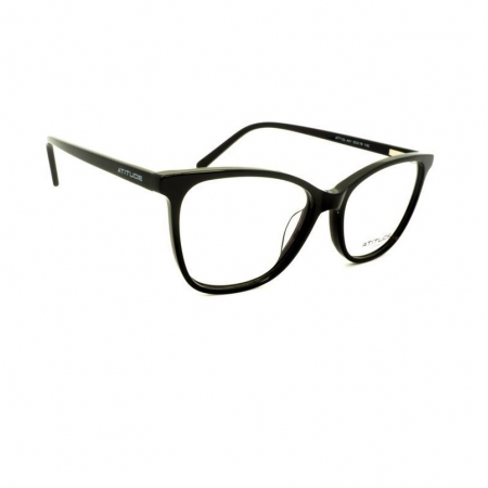 Armação De Óculos Atitude At7153 A01 Preto Brilho